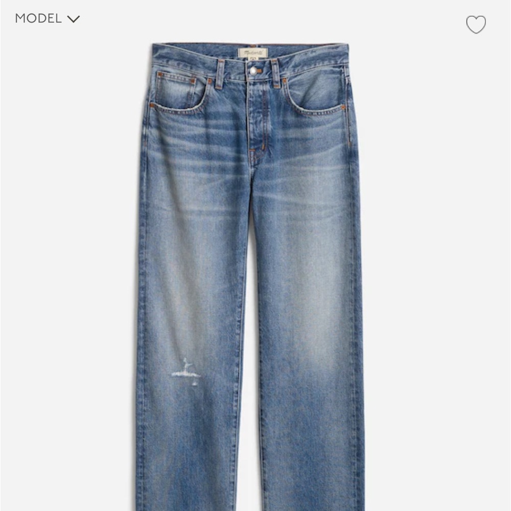 Madewell Easy Dean Straight Jeans - Picture 8 of 10